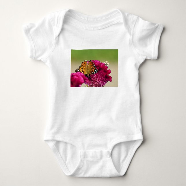 Body Para Bebé Lady Butterfly pintada (Anverso)