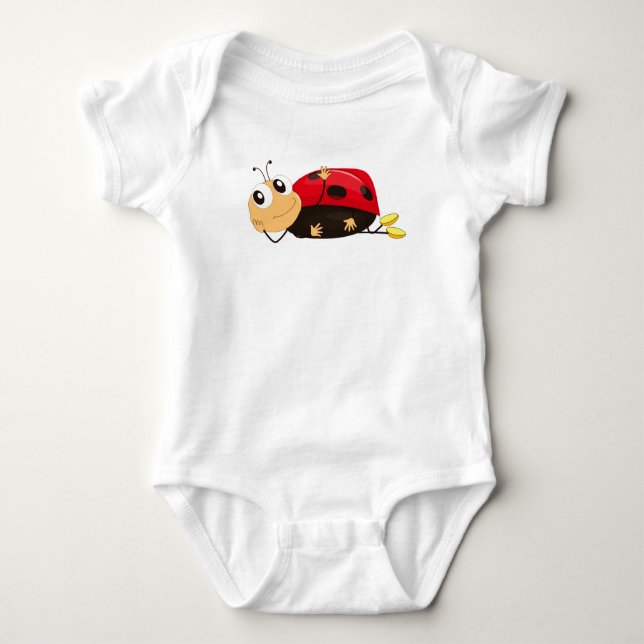 Body Para Bebé Ladybug (Anverso)