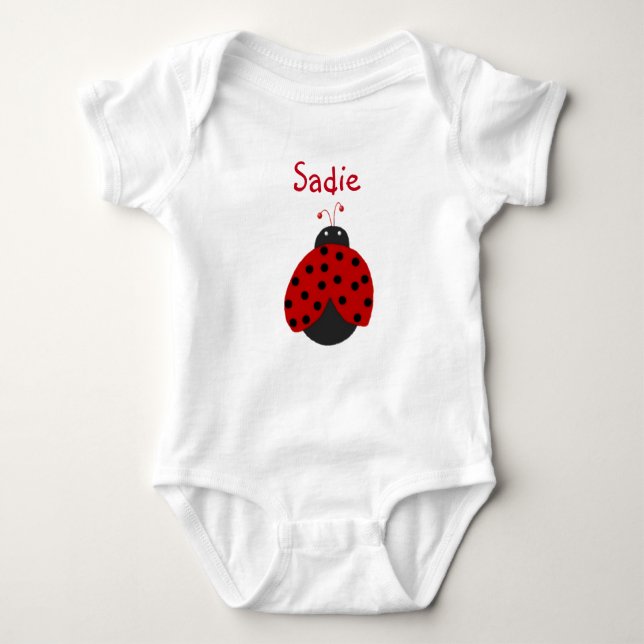 Body Para Bebé Ladybug Bodysuit (Anverso)