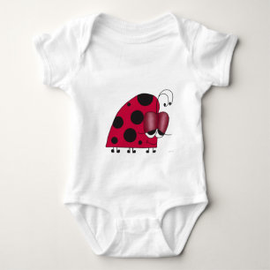 Body Para Bebé Ladybug gracioso y eufórico