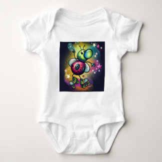 Body Para Bebé Ladybug Roller Disco Baby Bodysuit