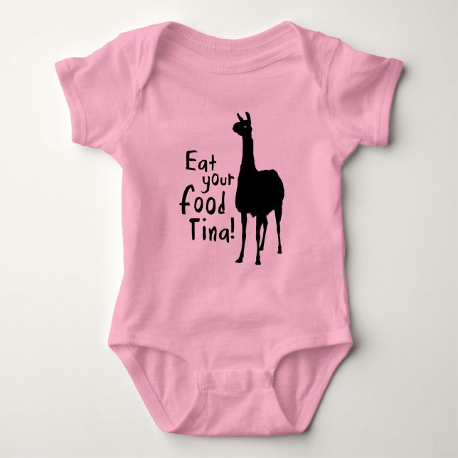 Body Para Bebé lama dinamita (Anverso)