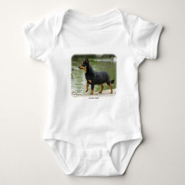 Body Para Bebé Lancashire Heeler 9R038D-013 (Anverso)