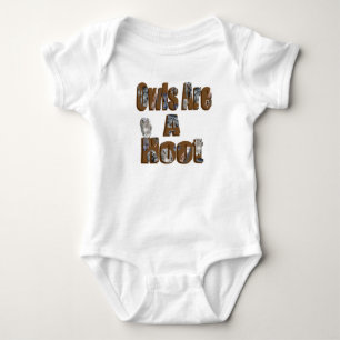 Body Para Bebé Las Lechuzas Son Un Logo De Hoot Picture,