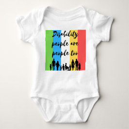 Body Para Bebé las personas con discapacidad también son personas