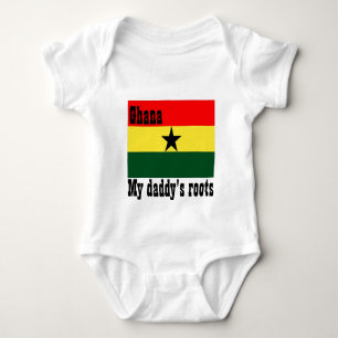 Body Para Bebé Las raíces de mi papá son bebé ghana