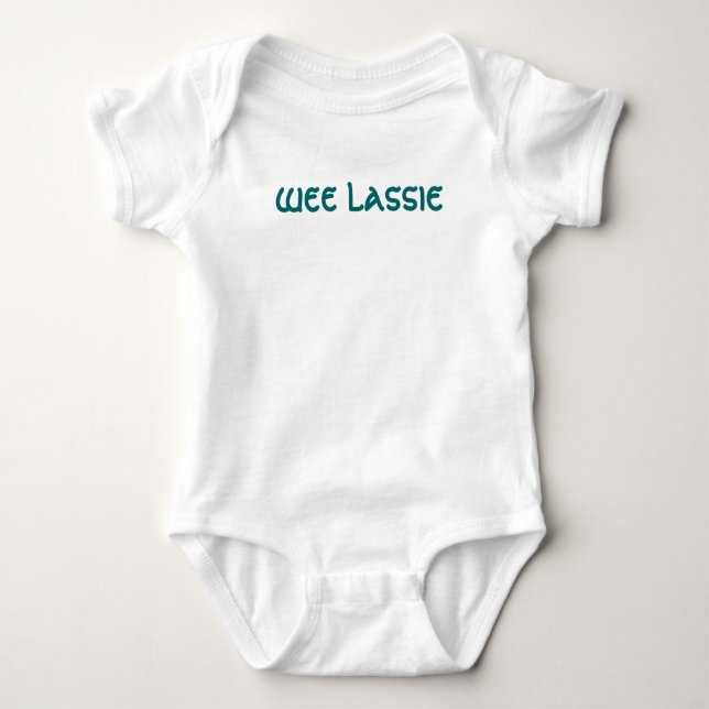 Body Para Bebé lassie pequenito - onsie (Anverso)