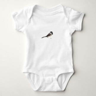 Body Para Bebé Lavado de la tinta del Chickadee