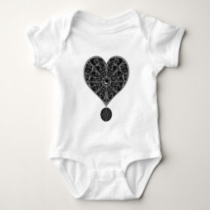 Body Para Bebé Lazo cerámico Negro