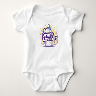 Body Para Bebé Leche borracha y amor - Cita para bebé