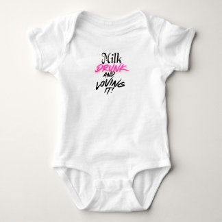 Body Para Bebé Leche borracha y amorosa - BabyWear