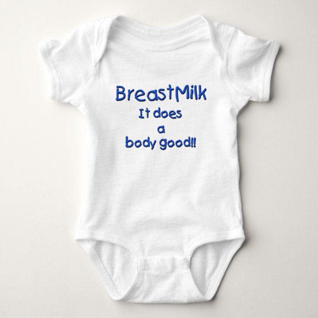 Body Para Bebé Leche materna (niño) (Anverso)