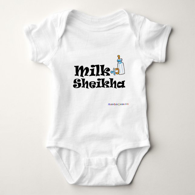 Body Para Bebé Leche Sheikha (Anverso)