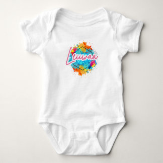 Body Para Bebé LEIIWAA Body de bebé – Nacida con audacia, isla P