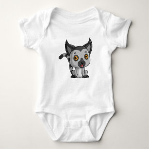 Body Para Bebé lemur de bebé