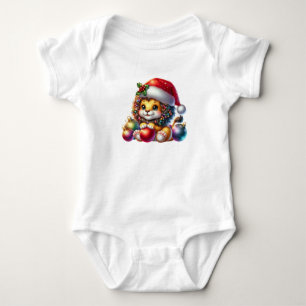 Body Para Bebé León de Navidades de Guay