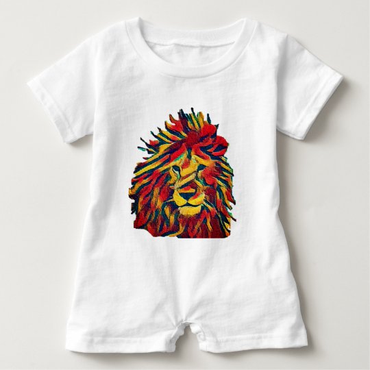 Body Para Bebé León real de Rasta