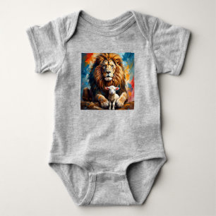 Body Para Bebé León y cordero
