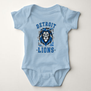 Body Para Bebé Leones de Detroit fútbol