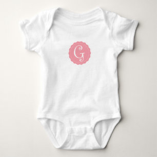 Body Para Bebé Letra personalizable "G"