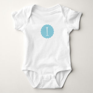 Body Para Bebé Letra personalizable "I"
