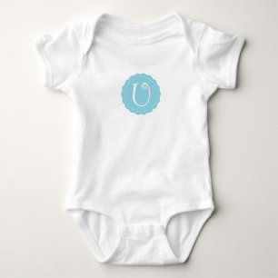 Body Para Bebé Letra personalizable "U"