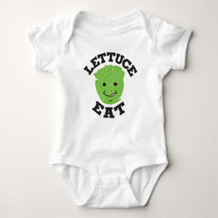 Body Para Bebé Lettuce Eat Funny Cita Art Lettuce Art Design