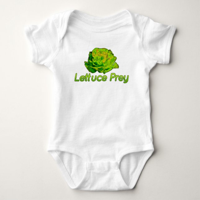 Body Para Bebé Lettuce Prey (Anverso)