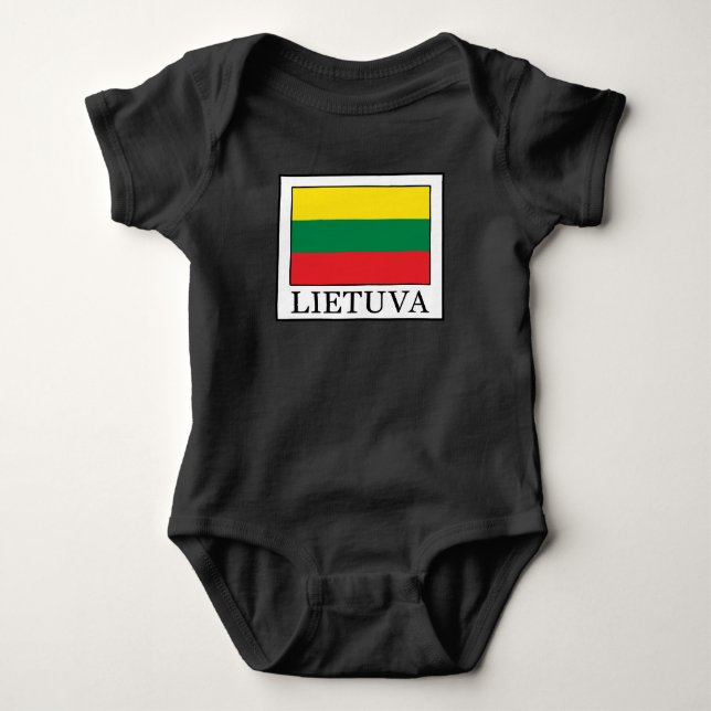 Body Para Bebé Lietuva (Anverso)