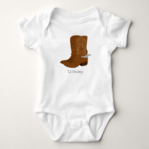 Body Para Bebé Lil Cowboy