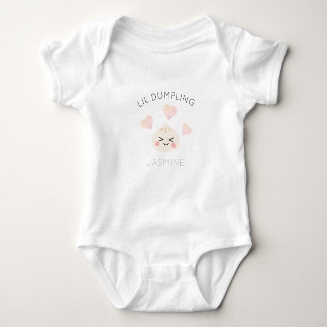 Body Para Bebé Lil Dumpling Baby Bodysuit (Anverso)