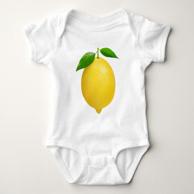 Body Para Bebé Limón (Anverso)