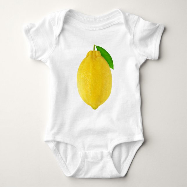 Body Para Bebé Limón (Anverso)