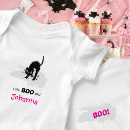 Body Para Bebé Lindo Bebé Fantasma de Gato Boo Tiful Halloween