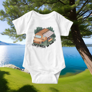 Body Para Bebé lindo bebé unisex campista