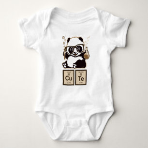 Body Para Bebé Lindo descubierta panda de la química