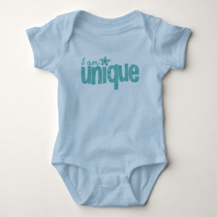 Body Para Bebé lindo, soy único de un niño de diseño amable