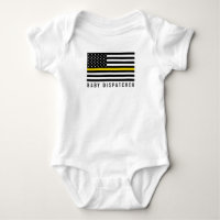 Línea amarilla fina bandera americana del
