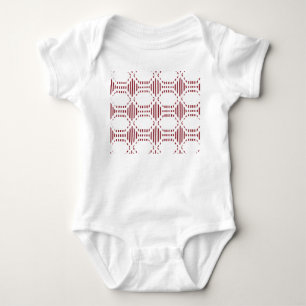Body Para Bebé Lined Hexagons