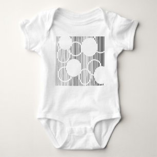 Body Para Bebé Lined Hexagons