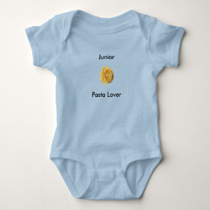Body Para Bebé Linguine Pasta Lover Bebé Junior