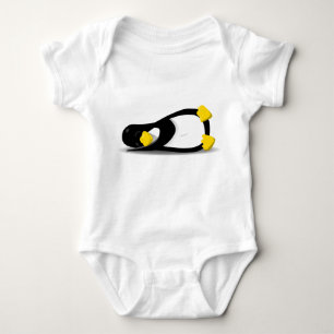 Body Para Bebé Linux Tux sleeping