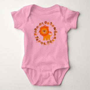 Body Para Bebé Lion Mandala Baby