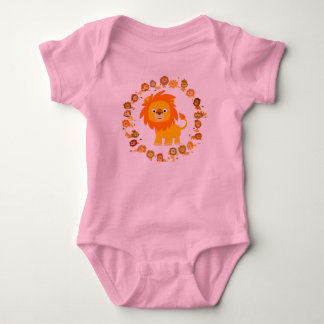 Body Para Bebé Lion Mandala Baby