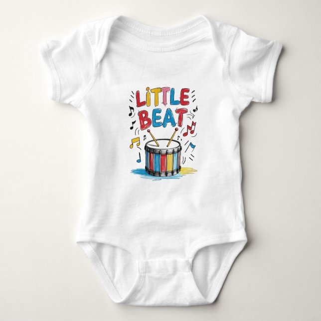 Body Para Bebé Little Beat Crayon Style Toy Drum (Anverso)