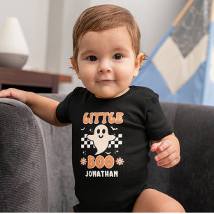 Body Para Bebé Little Boo, Cute Halloween
