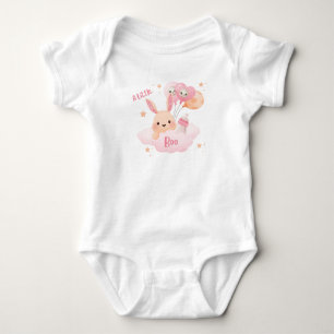 Body Para Bebé Little Boo Pink Halloween Baby Shower