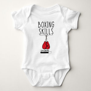 Body Para Bebé Little Boxer Baby - Habilidades de Boxeo - Puñetaz