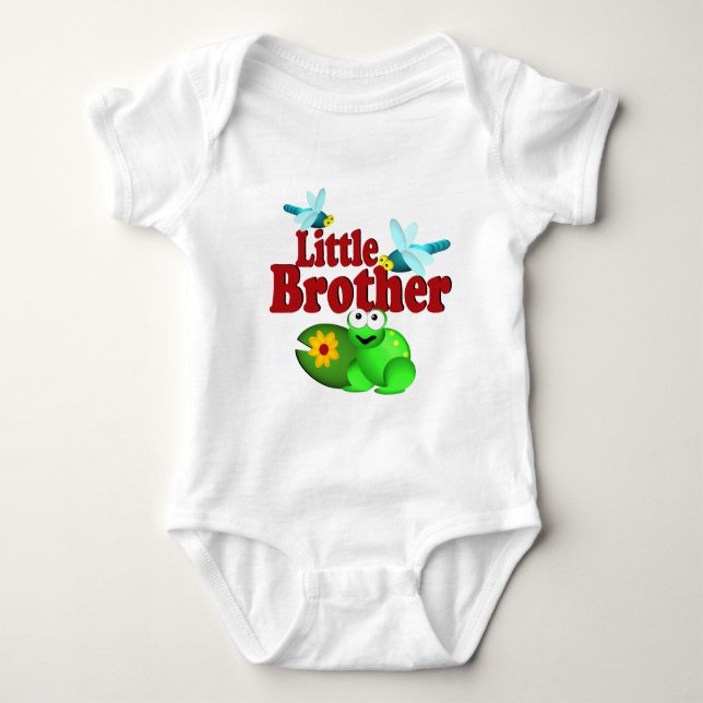 Body Para Bebé Little Brother Dragonflies (Anverso)
