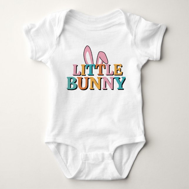 Body Para Bebé Little Bunny (Anverso)